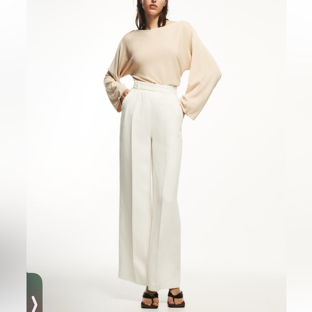 Zara flowy sleeve knit sweater